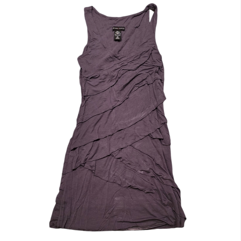NY & Company Ruffled Dress